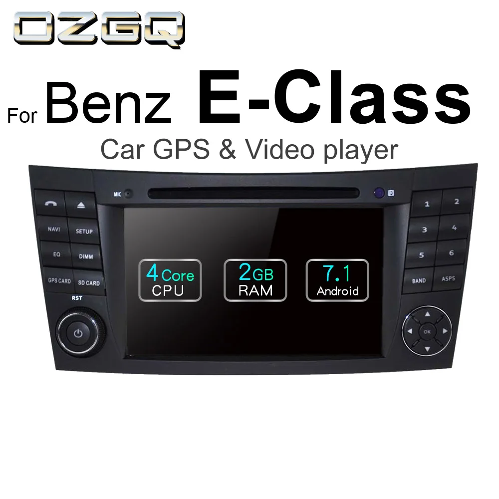 Android 7 1 автомобильный dvd плеер для Mercedes Benz E Class E200 E220 E230 E240 E270 E280 E300 E320 E350 E400 E420 E500 E550