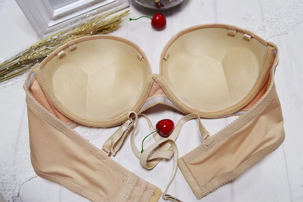 Ladies Secret Women Bra Multiway Bralette Ultra Boost Thick Padded Underwear Push Up Bra White Black Nude Big Size 32-40 A B C D