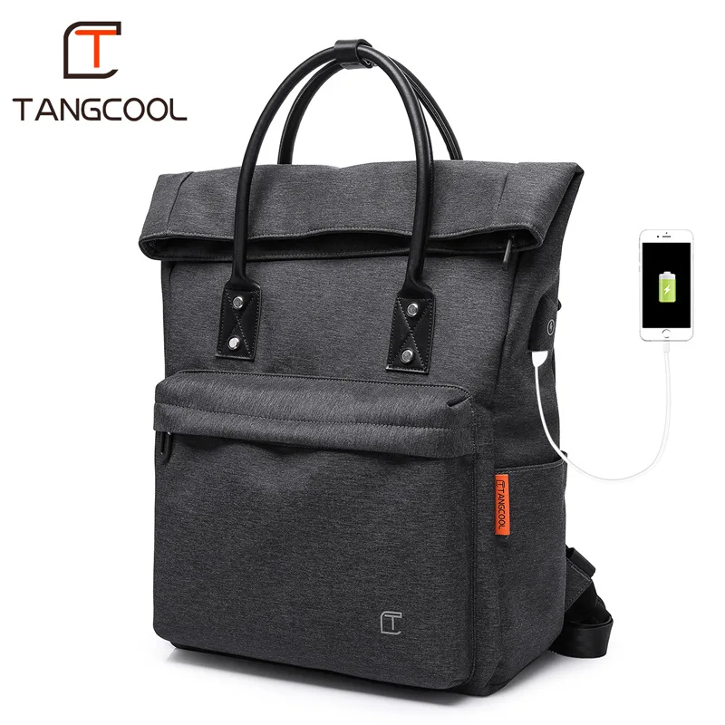 Les Avec De À Pour Pouces Portable 6 Hommes Usb Charge Marque Jours Scolaires Tangcool Port gray 15 Voyage Black Tous Sac Bagages D'affaires Dos Ordinateur Sacs Bandoulière TXOuwPkZi