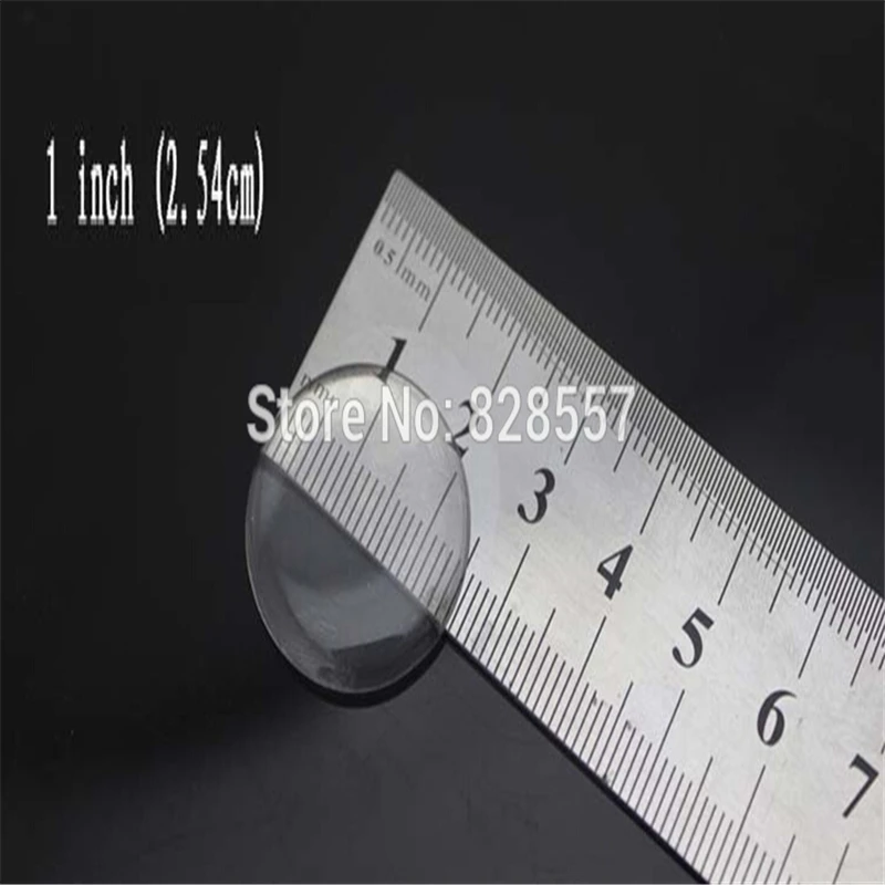 

1" 25MM Transparent 3D Domes Clear Epoxy Stickers For Bottle Caps Pendant Hairbows crafts Jewery DIY accessories EH62