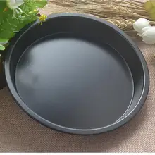 7 дюймов антипригарное Выпекание твердое дно блюдо для пиццы жесткий высечки выпечки лоток форма круглая, для пиццы диск