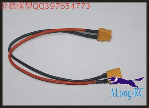 lipo battery ESC T plug XT60 extended wire for airplanehobby plane RC modelairplane title=
