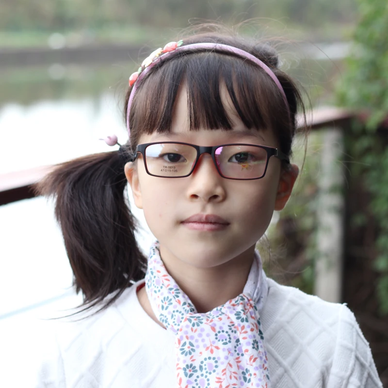 

Kids Eyeglasses Children Unbreakable TR90 Glasses Frame Optical Prescription Eyewear Frames Girls Boys Green Patchwork Glasses