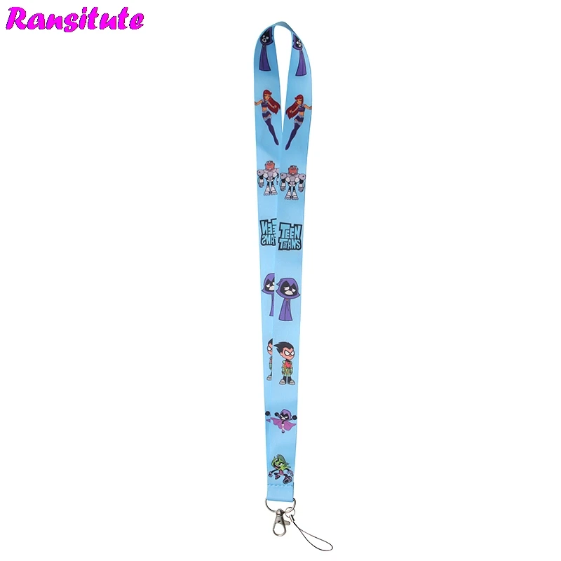 Ransitute R337 التين جبابرة مفاتيح ID بطاقة رياضة أحزمة هاتف المحمول USB شارة حامل DIY الهاتف شنق حبل الحبل