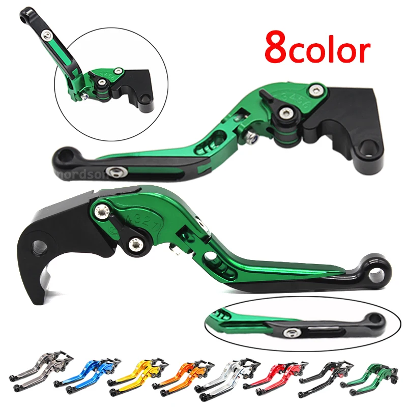 

CNC Motorcycle Brake Clutch Levers Adjustable Foldable Motorbike brake Levers For Yamaha FZ6R FZ6 FAZER FZ8 FZ1 XJ6 F-16/Y-688