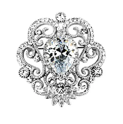 Wholesale Clear Rhinestone Crystal and Cubic Zirconia Brooches Prom Party Pins | Украшения и аксессуары
