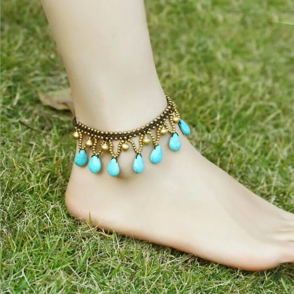 Onnea 2017 Long Beach Summer Vacation Ankle Bracelet Sandals Sexy Leg