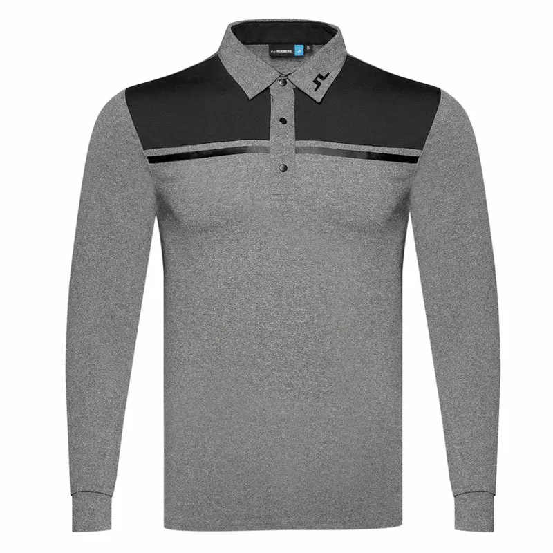 Cooyute Распродажа Новая мужская футболка для гольфа с длинными рукавами JL одежда для гольфа на выбор для отдыха из хлопка тенниска Бесплатная