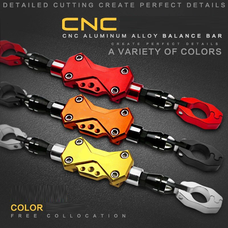 

Motorcycles modified accessories handlebar handle bar handle adjustable balance bar reinforcement bar