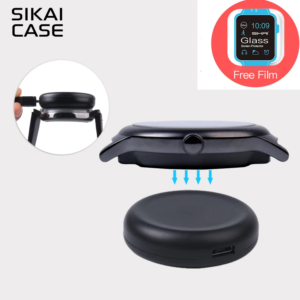 SIKAI Watch Charger For LG Smart Watch Charging Cradle Dock For Charging Cable For LG Watch Sport Charger Adapter With USB Cable SIKAI Watch Charger For LG Smart Watch Charging Cradle Dock For Charging Cable For LG Watch Sport Charger Adapter With USB Cable