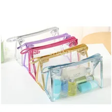 5X ROCOHANTI пластиковая ПВХ прозрачная косметичка, сумки для туалетных принадлежностей, водонепроницаемые для путешествий, доступны индивидуальные логотипы