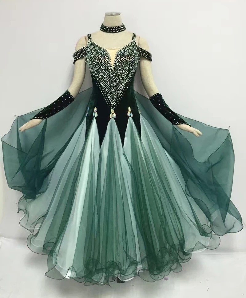 Standard Ballroom font b Dance b font Dress Lady s High Quality Waltz font b Tango
