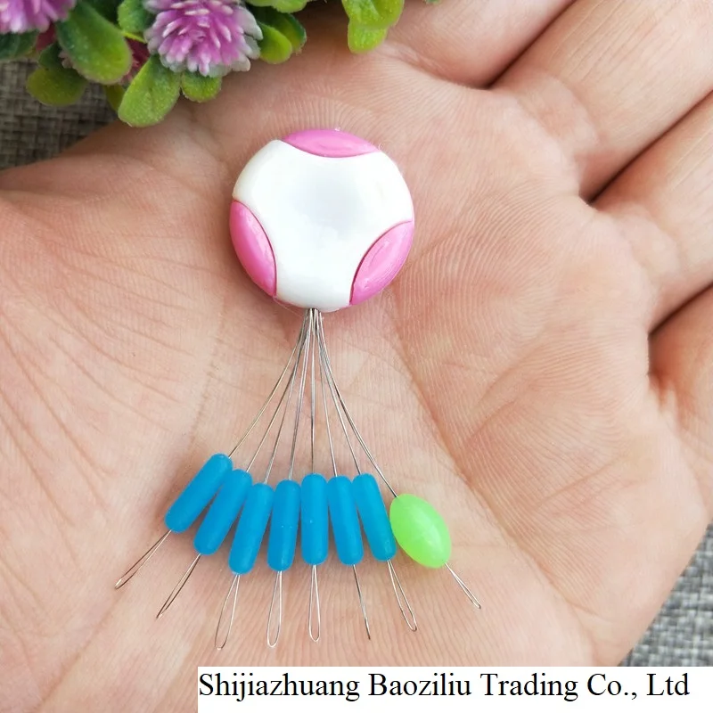 7+1 in 1 Rubber Space Bean Rubber Cylindrical Stopper Bobber Float