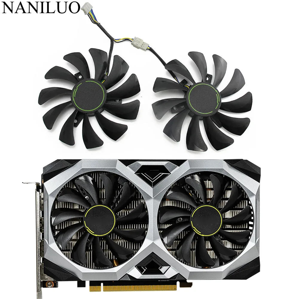 Охлаждающий вентилятор для видеокарты MSI GeForce GTX1660 GTX 1660Ti RTX 2060 VENTUS XS