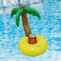 Мини Фламинго Единорог для напитков лодки пончик держатель стакана для напитков надувной поплавок бассейн пляжные вечерние принадлежности для детей и взрослых игрушки для воды boia - Цвет: Лиловый