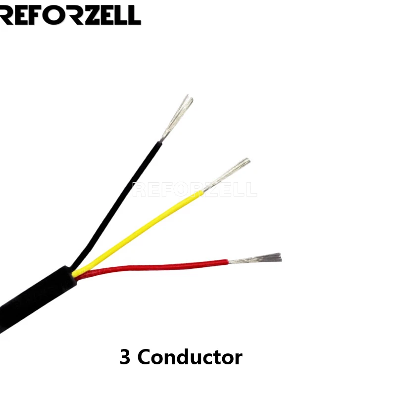 Изолированный медный Удлинительный кабель 2С/3C/4C 22AWG с покрытием из чистого