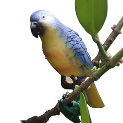 4 шт./компл. светодиодный солнечный попугай Открытый водонепроницаемый Солнечный декоративное освещение сада с зажимом фиксированные