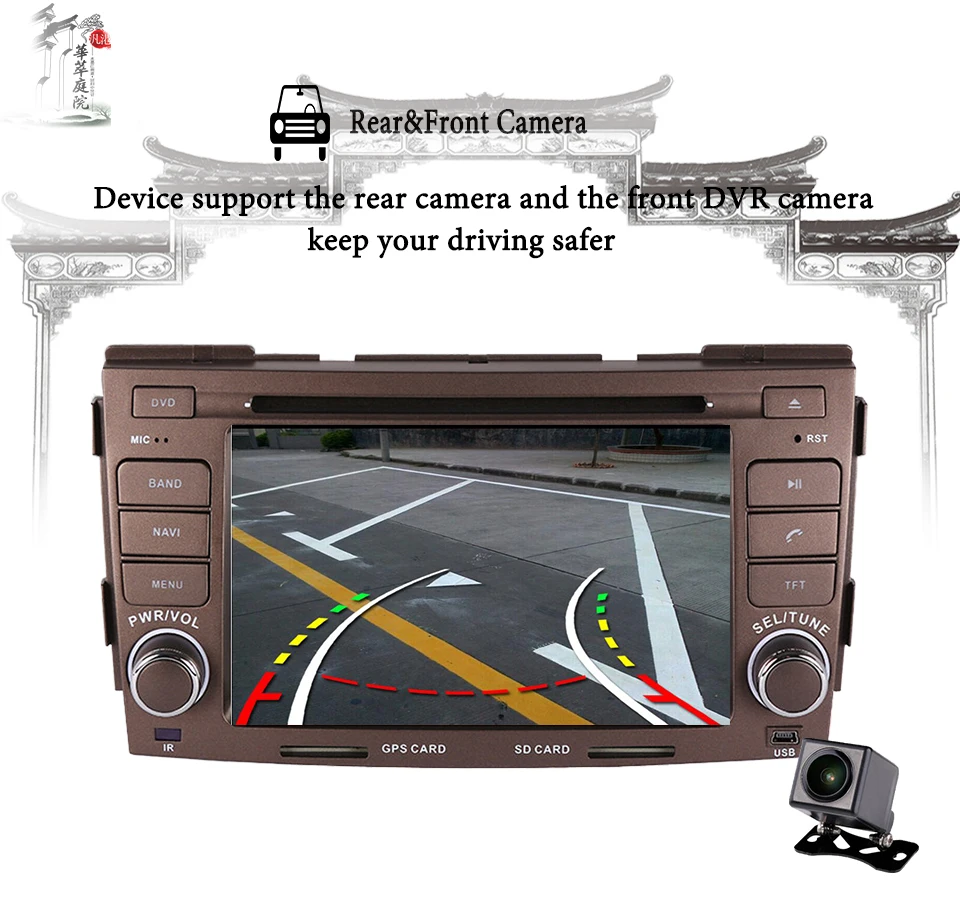 Android9.0 4G RAM 64G ROM для Hyundai Sonata 2008 2010 стерео автомобильное радио Аудио Видео DVD плеер