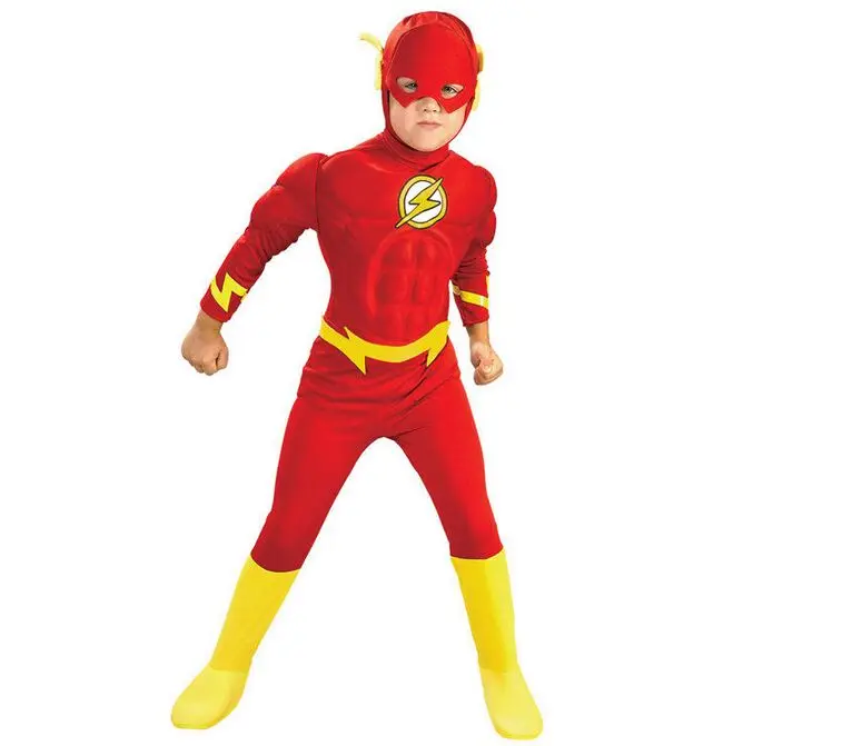 Superhero Thor The Flash Toy Story Muscle Fancy Dress Fantasia Halloween Costumes Disfraces For Children Boy's Cosplay Clothing | Детская
