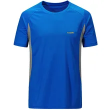 Мужская футболка на открытом воздухе, летняя спортивная быстросохнущая футболка для рыбалки, бега, кемпинга, походов, рубашки