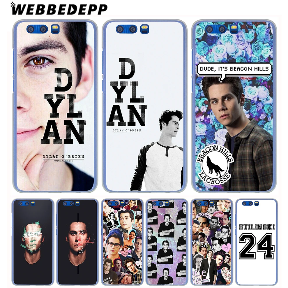 

WEBBEDEPP Teen Wolf Dylan Obrien Phone Hard Case for Huawei Honor Play 9 8 8C 10 Lite 8X 7X 6A 7A Pro 2GB 3GB Cover