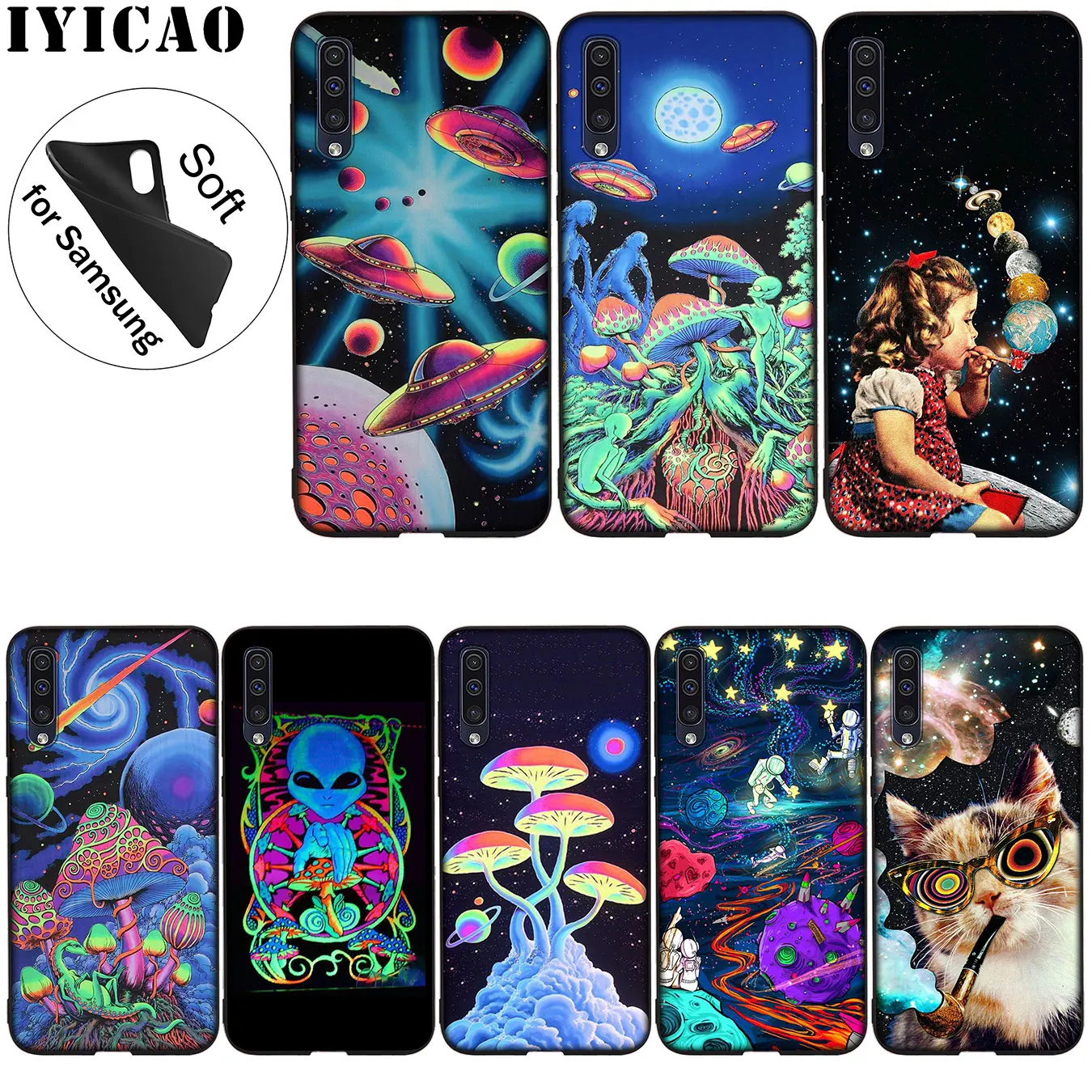 Мягкий силиконовый чехол для Samsung Galaxy A70 A60 A50 A40 A30 A20 A10 A50S A40S A30S A20E A10S |