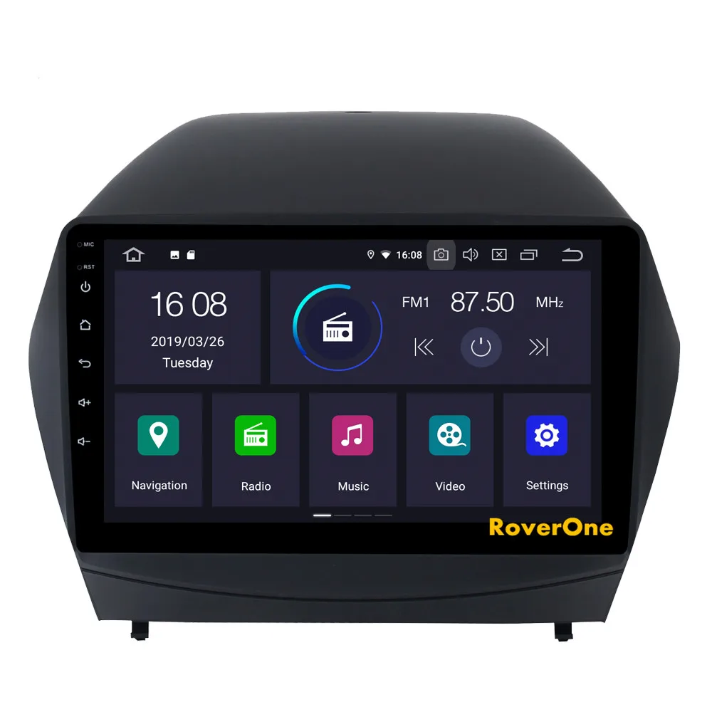 Cheap For Hyundai Tucson IX35 2009 - 2015 Android 9.0 Quad Core Autoradio Car Radio Stereo GPS Navigation Sat Navi Multimedia Player 6