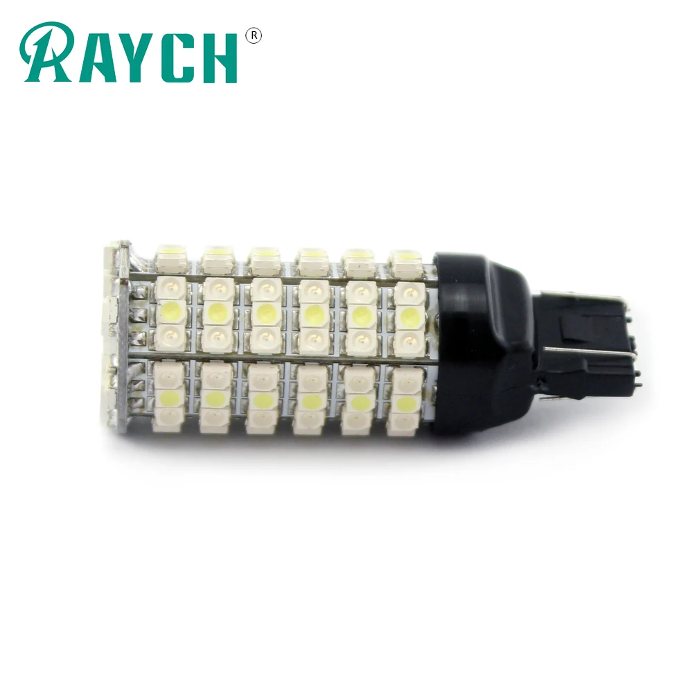 2шт T25 3157 7443 1157 T20 120smd Led двойной цвет для авто автомобилей передний поворотный