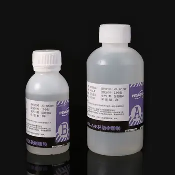 

450g Epoxy Resin & Curing Agent Kit Fiber Reinforced Polymer Resin Composite Material 350g Epoxy Resin 100g Curing Agent