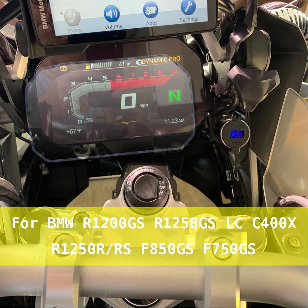 Cluster Scratch Protection Film Screen Protector For BMW R1200GS