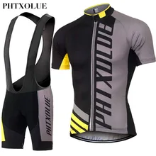 PHTXOLUE Cycling Clothing Quick Dry Mtb Bike font b Jersey b font Set Bicycle Cyle Clothes
