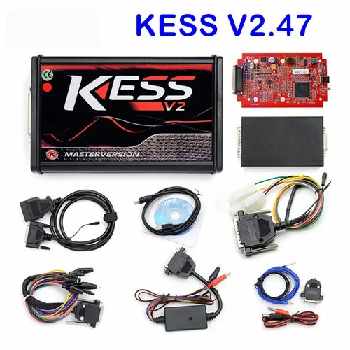 SW V2.23 V2.47 KESS V2 V5.017 2,47 Ktag K тег V7.020 мастер ЭБУ чип инструмент настройки K-TAG 7,020 лучше KTAG V7.003 - Цвет: EU KESS V2.47