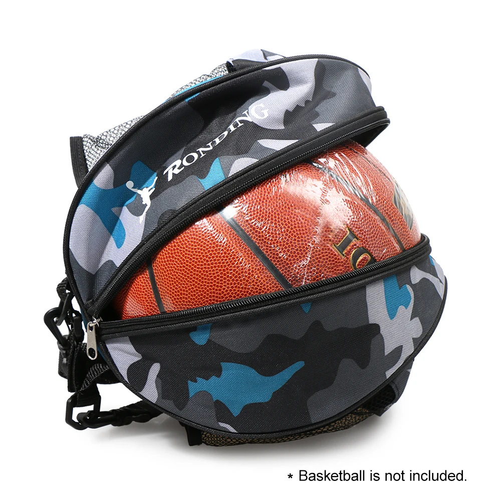 Открытый спортивный наплечный баскетбольный мяч сумки тренировочное оборудование спортивный мяч круглая сумка футбольный мяч футбольный