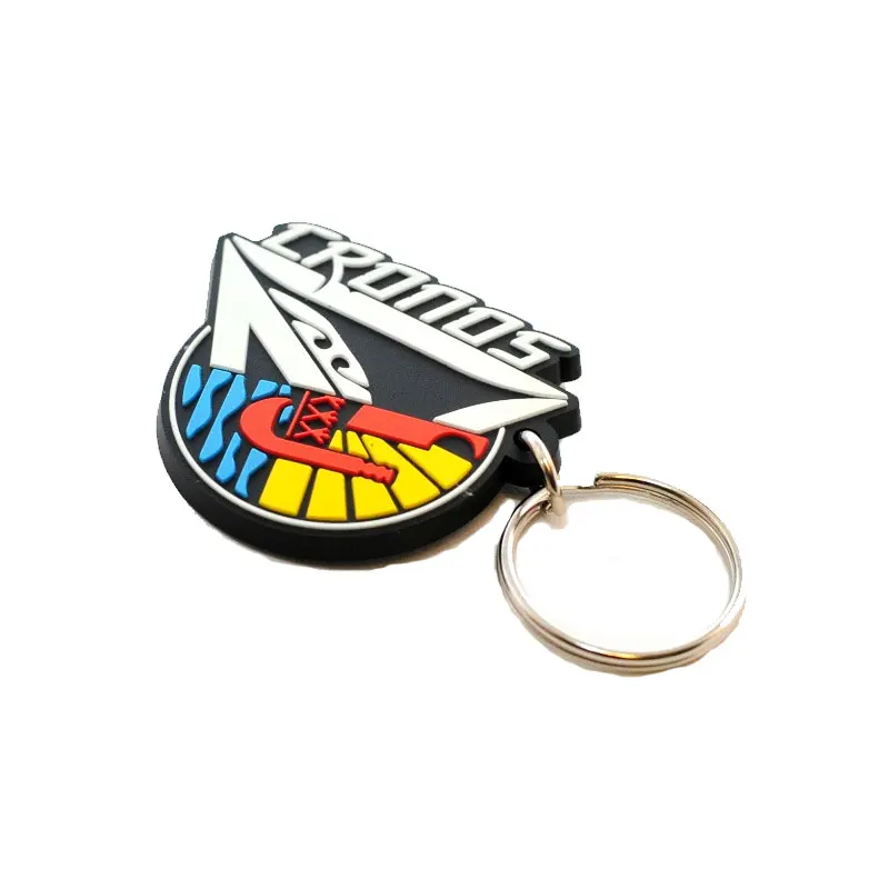 Fashionable PVC keychain Customized company logo made keychains
