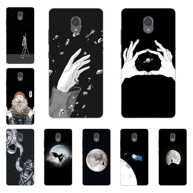lenovo vibe p2 Case Silicon Black graffiti Painting Soft TPU Back Cover for 5.5&quot Protect Phone cases shell |