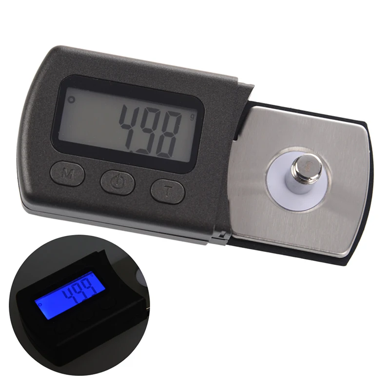 

WeiHeng Professional Digital Turntable Stylus Force Scale Gauge High Precise Mini Pocket Size Jewellery Scale 0.01 g