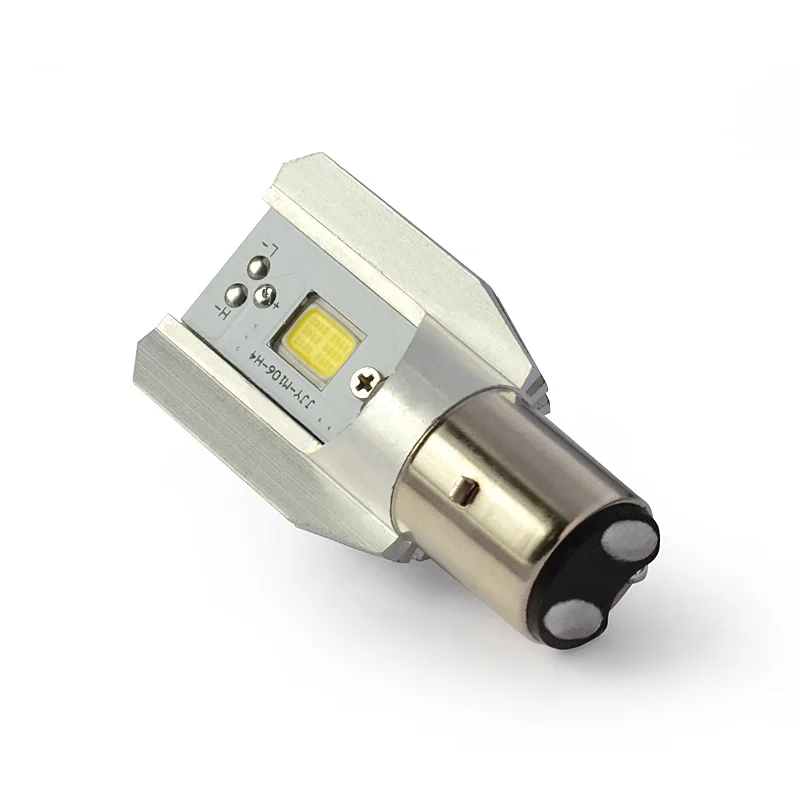  Motorcycle LED Headlights BA20D (3)
