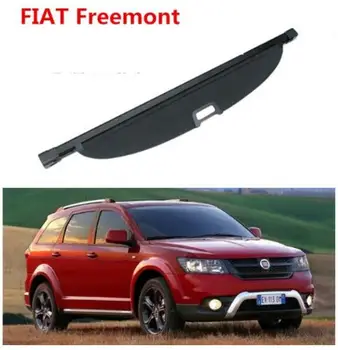 

car accessories High Qualit Car Rear Trunk Cargo Cover Security Shield Screen shade Fit For FIAT Freemont 2012-2018