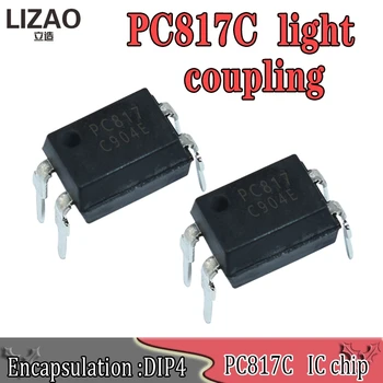 

PC817C PC817 EL817 PS817C DIP-4 transistor output optocoupler . In Stock