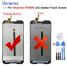 Оригинальное качество для Blackview BV5000 ЖК-дисплей+ кодирующий преобразователь сенсорного экрана в сборе для Blackview BV 5000