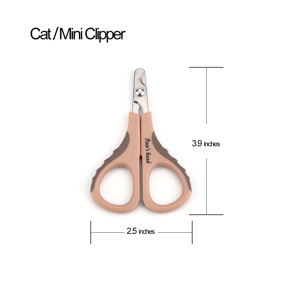 Professional Cat Mini Nail Clippers- Small Pet Dog Cat Nail Trimmer Home Grooming Kit for Cats Dog Bunny Rabbit Bird Puppy