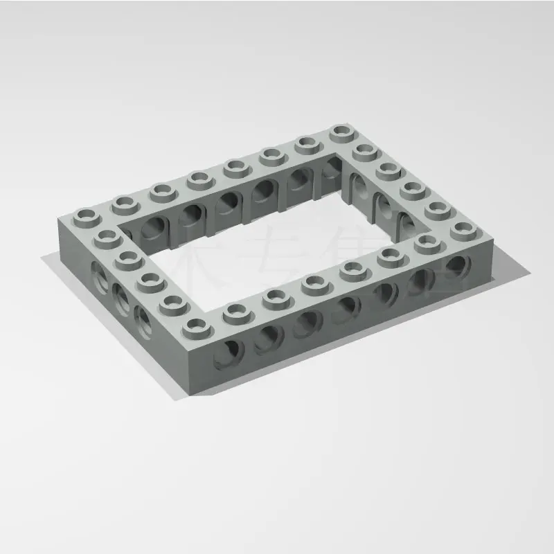 

1 piece compatible legao building blocks technology education parts parts 32532/40345 6x8 perforated frame brick