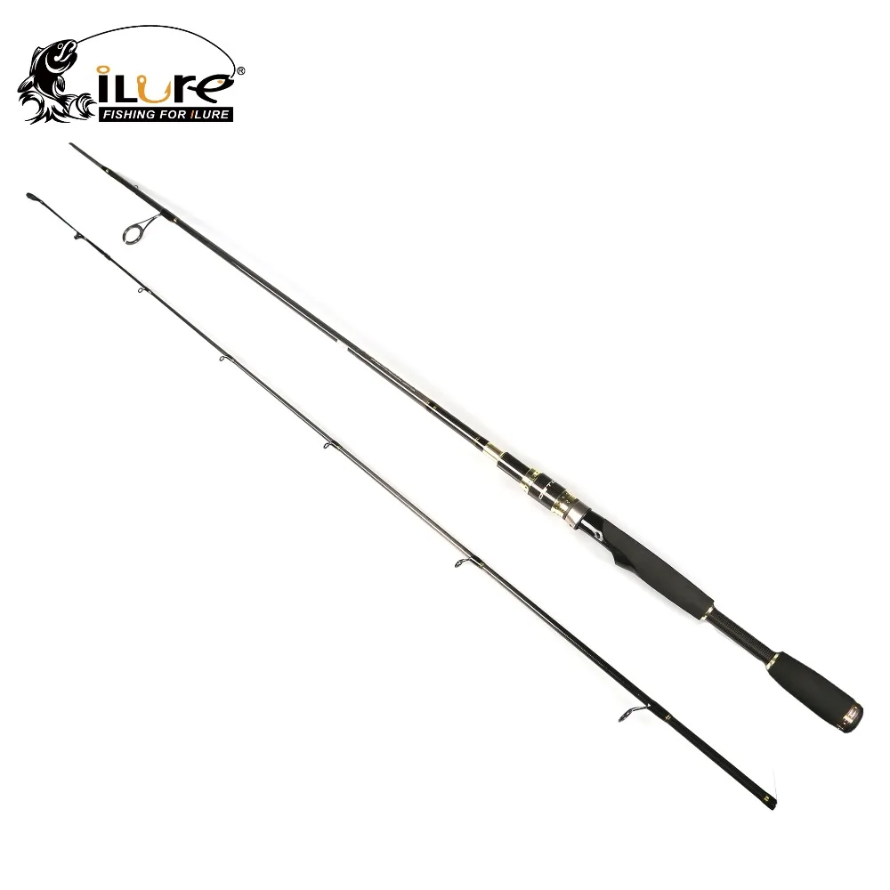 Top Quality Spinning Fishing Rod 6'2" 6'6" M and ML Actions 2 6g 5 16g