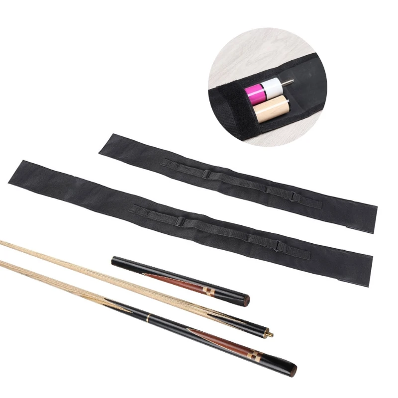 Pool Cue Bag Billiard Stick Storage Case Snooker Accessories Two Size