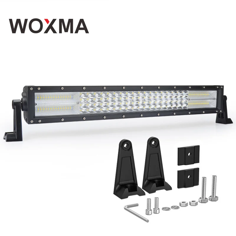 

LED 22 Inch Light Bar Work Offroad Work Led Bar 12V led Spot Combo Beam Driving Car Lamp for 4WD ATV Off road Auto Lamp WOXMA