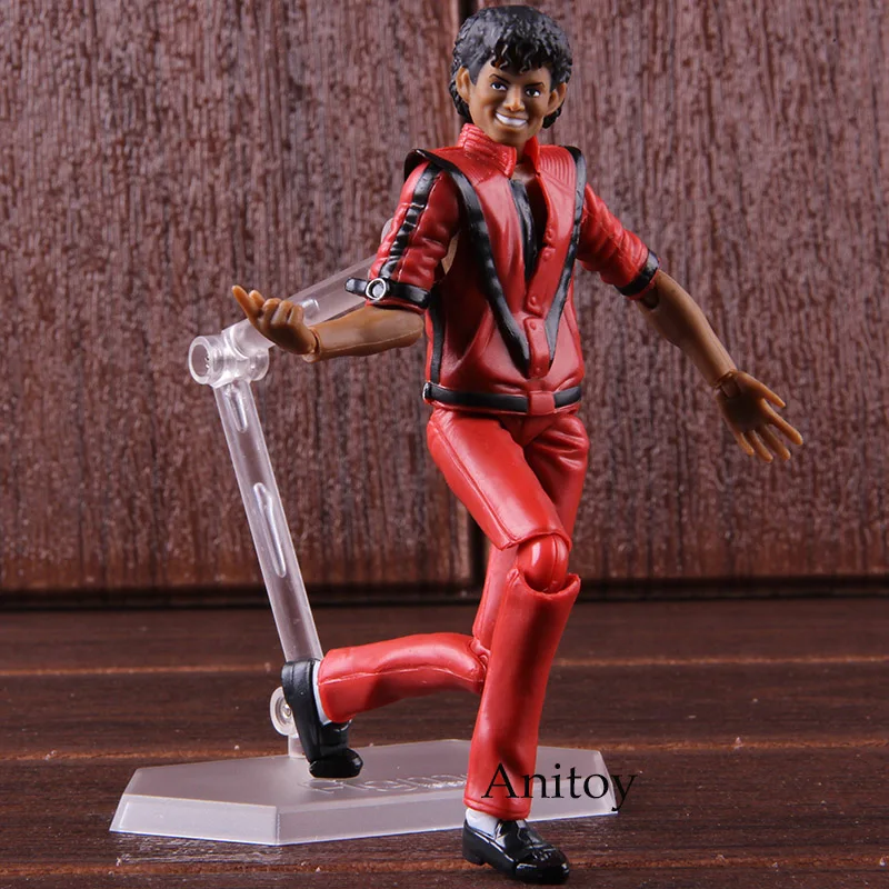 

Michael Jackson Action Figure Maxfactory Figma 096 MJ Thriller PVC Collectible Model Toy Doll