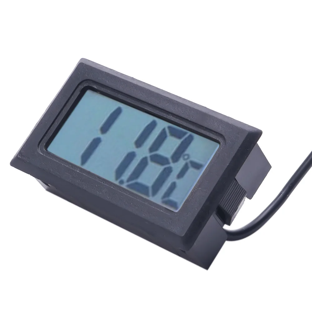 

LCD Digital Tank Water Meter Detector Thermometer Electronic Fish Tank Water For Aquarium With Retail Package indoor/outdoor