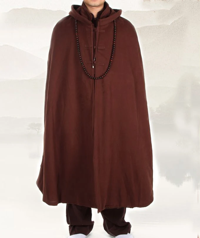 WARM meditation cloak velvet Buddhist religious Buddhism mantle Capes