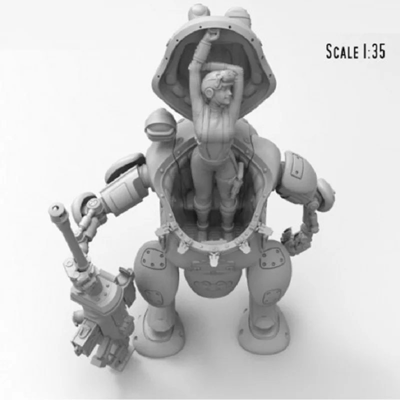 1/35 полимерная Миниатюрная модель, фигурка человека, Строительный набор, Неокрашенная статуя, высокое качество, изготовление персонажей Diorama