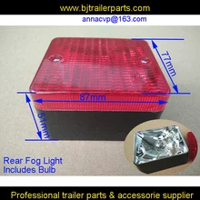 Совершенно новая лампа прицепа фары задние противотуманные универсальный свет 12 V E4 помеченные части прицепа